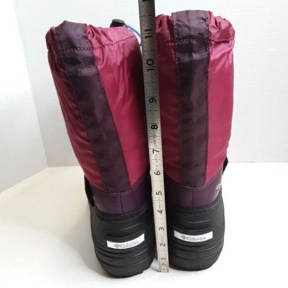 Columbia 400gr Big Girl 6 Red Purple Winter Boot - Picture 8 of 10